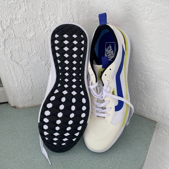 Vans Men's 11.5 UltraRange Exo True White Multi Blue Green Striped VN0A4U1KBOY - Picture 3 of 12